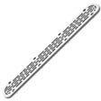 AquaStar 32 Light Gray Channel Drain w/ Mud Frame"