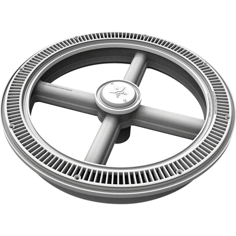 Aqua Star Full Circle Center Cap W Screws Lt Gray | FC08103