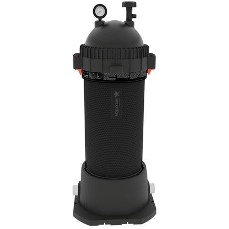 AquaStar Pipeline Cartridge Filter, Small Footprint, Big Filtration, 250 sq. ft, 35,000 gallons | PLF35000