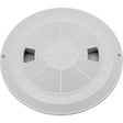 AquaStar Round Skimmer Lid (Fits Sta-Rite Size Skimmers) with Custom Name, Tan | RT108A-5