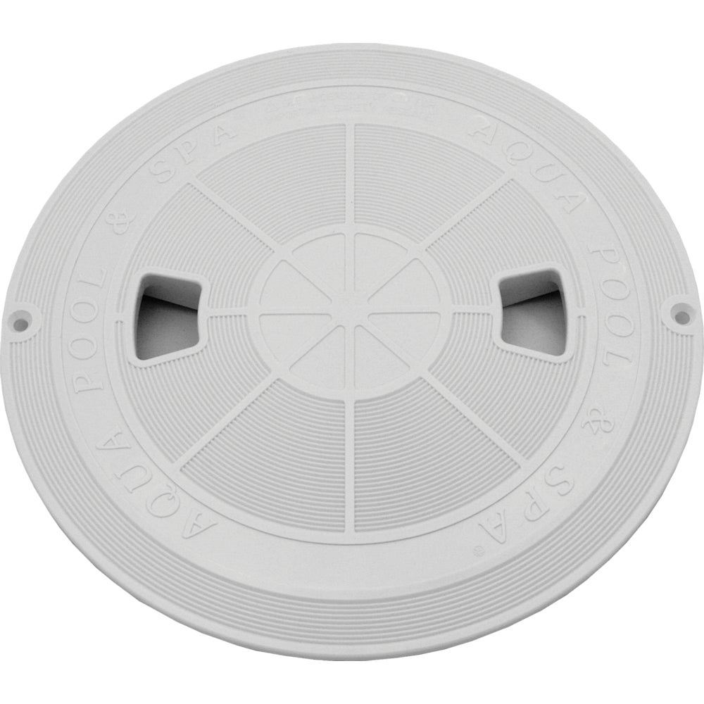 AquaStar Round Skimmer Lid (Fits Sta-Rite Size Skimmers) with Custom Name, Tan | RT108A-5