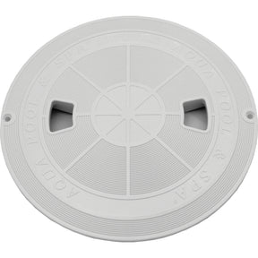 AquaStar Round Skimmer Lid (Fits Sta-Rite Size Skimmers) with Custom Name, Tan | RT108A-5
