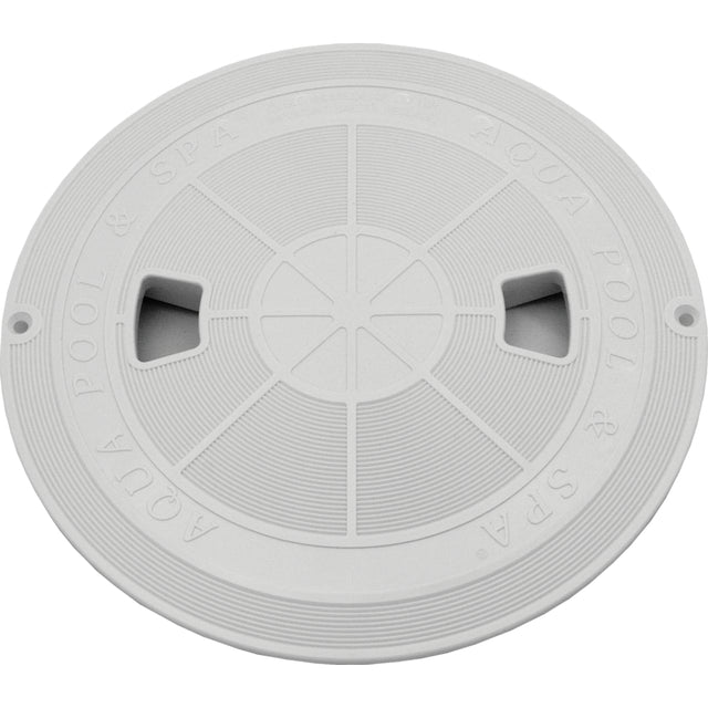 AquaStar Round Skimmer Lid (Fits Sta-Rite Size Skimmers) with Custom Name, Tan | RT108A-5