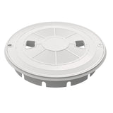 AquaStar Flow Star Round Skimmer Lid and Collar, Light Gray | AQSSKRT103