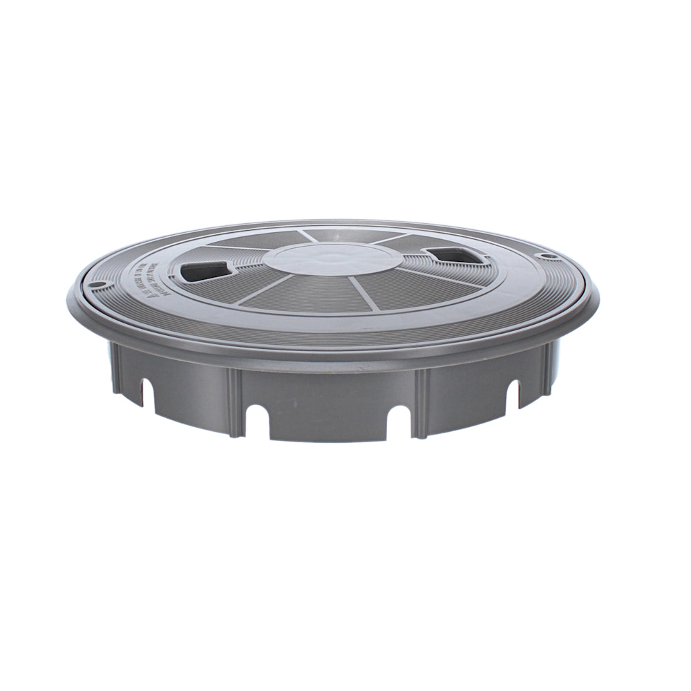 AquaStar Flow Star Round Skimmer Lid and Collar, Light Gray | AQSSKRT103 2