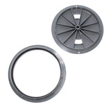 AquaStar Flow Star Round Skimmer Lid and Collar, Light Gray | AQSSKRT103 3