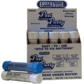 Atlas Pool Putty Sleeved Set 14 oz, Black| 530317