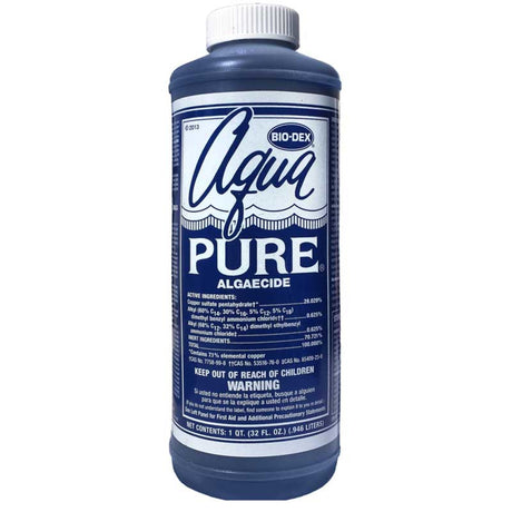 Bio-Dex Aqua Pure Algaecide 32 fl oz Bottle 12/Case | AP132