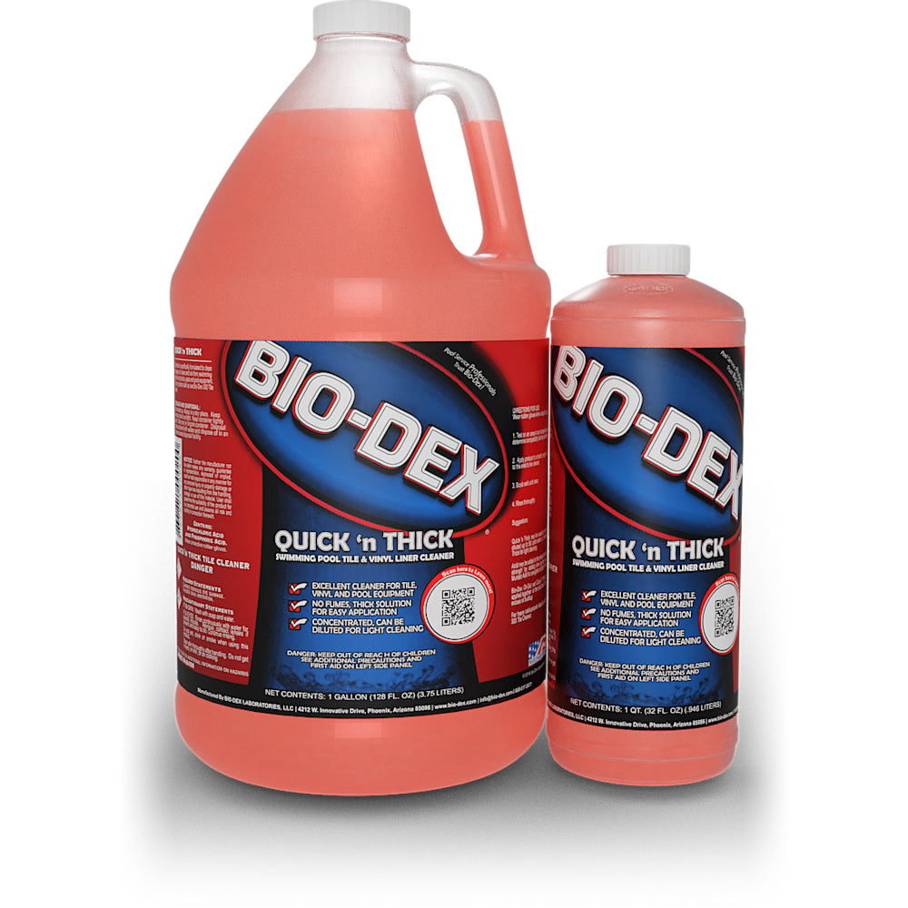 Bio-Dex Quick 'N Thick Tile Cleaner 1 Gallon Bottle 4/Case | QT04