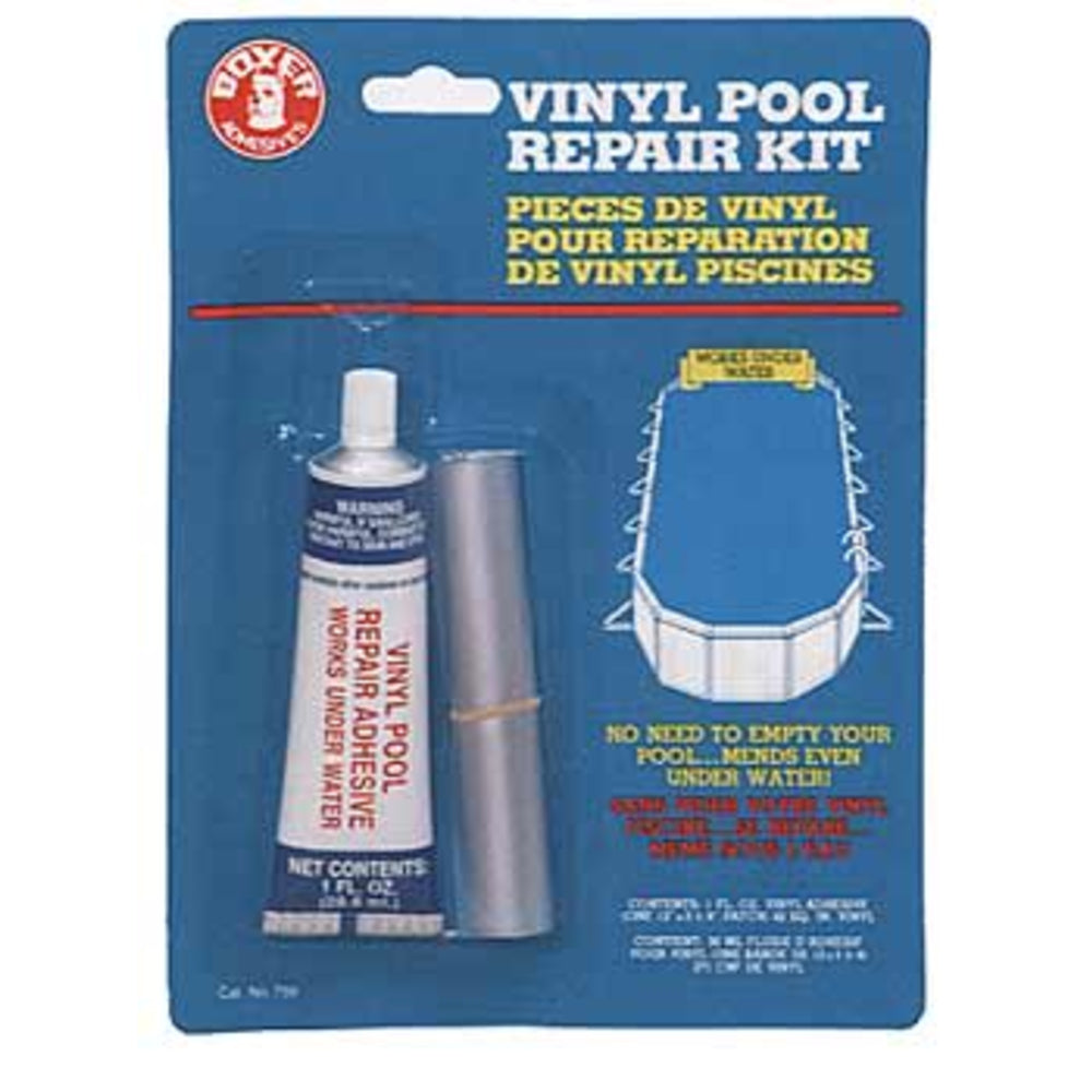 Boxer Adhesives Vinyl Pool Repair Patch Kit, 1 oz | 759