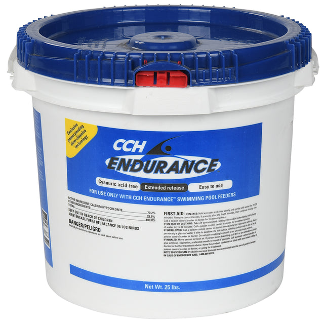 CCH Endurance 3 Cal Hypo Chlorine Tablets 25 lb Pail | 23227"