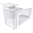 CMP Vinyl Liner Skimmer, Wide Mouth, Square Cover, Dual Port, Gray | 25160-111-100N