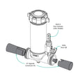Cmp Vs Conversion Kit, In-Line Chlo, | 25280-107-100