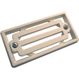 CMP 3 Bar Grate And Frame Assembly; White Grate And Frame Assembly 3 Bar White | 25533200000
