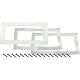 CMP Skimmer Faceplate Kit, Wide Mouth, White, Vinyl | 25541-100-000