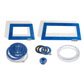 Vinyl Pool Faceplate/Fitting Kit - Widemouth - Gray | 25541-201-000