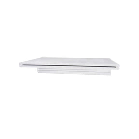 CMP 18In Pool Waterfall 6In Lip) White Back Feed | 25577-180-000