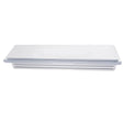 CMP White Waterfall Arch 24In White 6In Lip | 25577-260-600