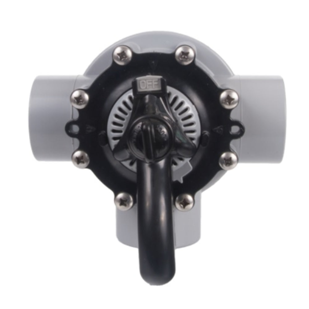 CMP Diverter Valve 3 Way Dk Gray 2S X 2.5Sp | 25933-201-000