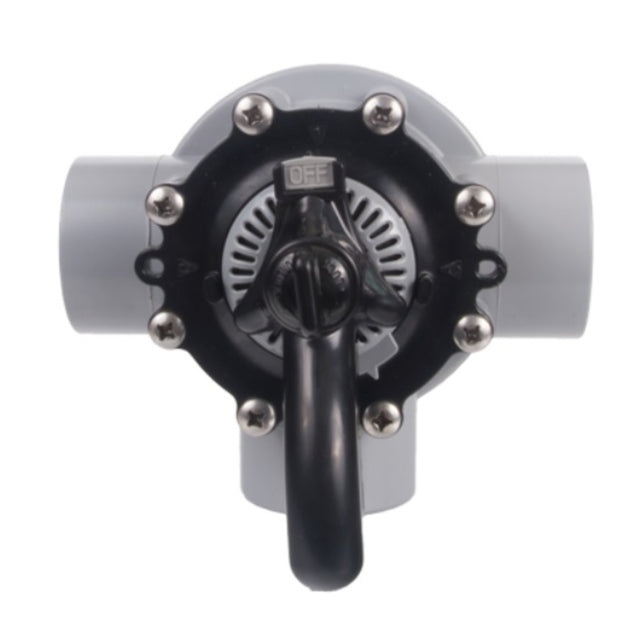 CMP Diverter Valve 3 Way Dk Gray 2S X 2.5Sp | 25933-201-000