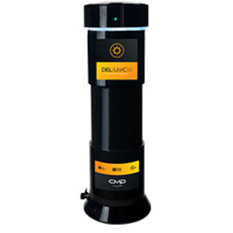 Del Ozone DEL UV-C 50 Hard Wired, Same Side Plumbing, 120/ 240V, 96 W, 50,000 gallons, 50 psi, 100 GPM | EUV-01-01