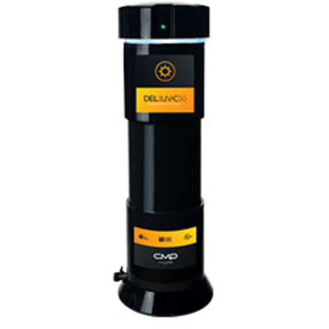 Del Ozone DEL UV-C 50 Hard Wired, Same Side Plumbing, 120/ 240V, 96 W, 50,000 gallons, 50 psi, 100 GPM | EUV-01-01