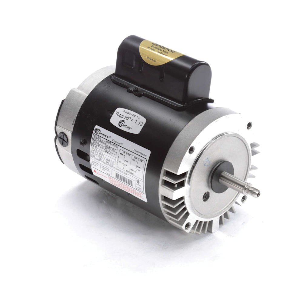 Century Pump Motor .75HP 1Ph 60Hz 230/115V 56J Frame | B127 2