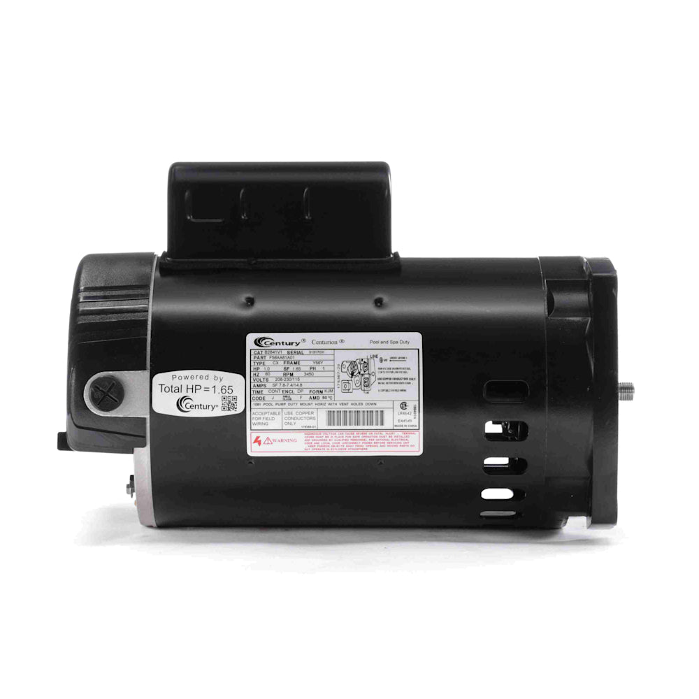 Century Pool Pump Motor 1HP 1-Speed 1 Phase 60Hz 208-230/115V 56Y Frame | B2841V1 4