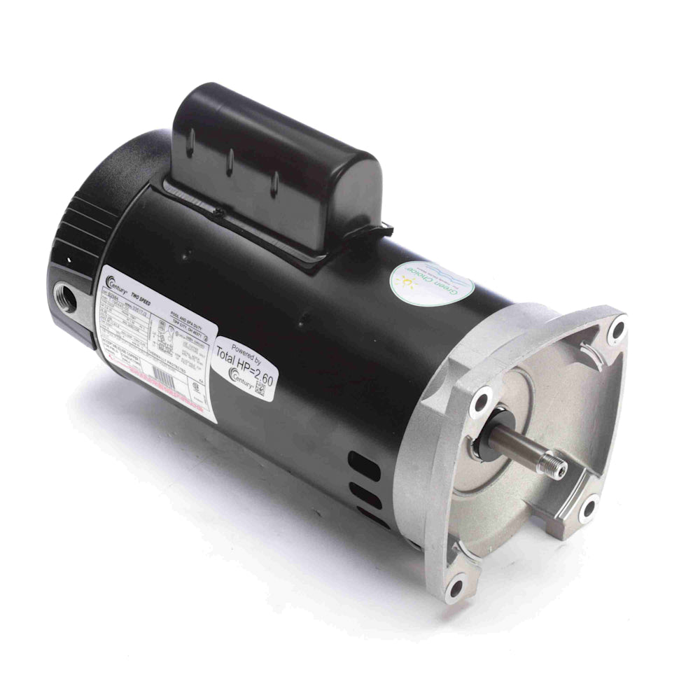 Century Pool Pump Motor 2HP 2-Speed 1 Phase 60Hz 230V 56Y Frame | B2984 4