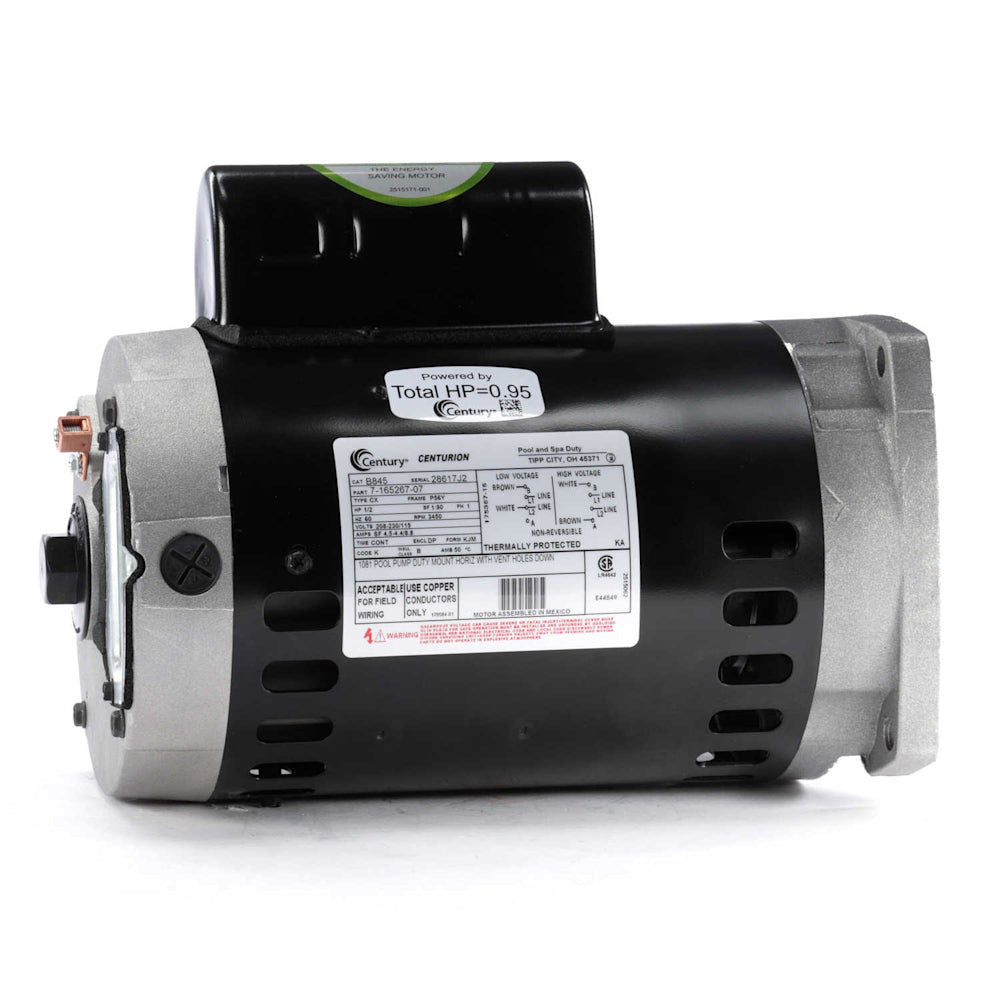 Century 1/2Hp 56Y Square Flange E-Plus | B846