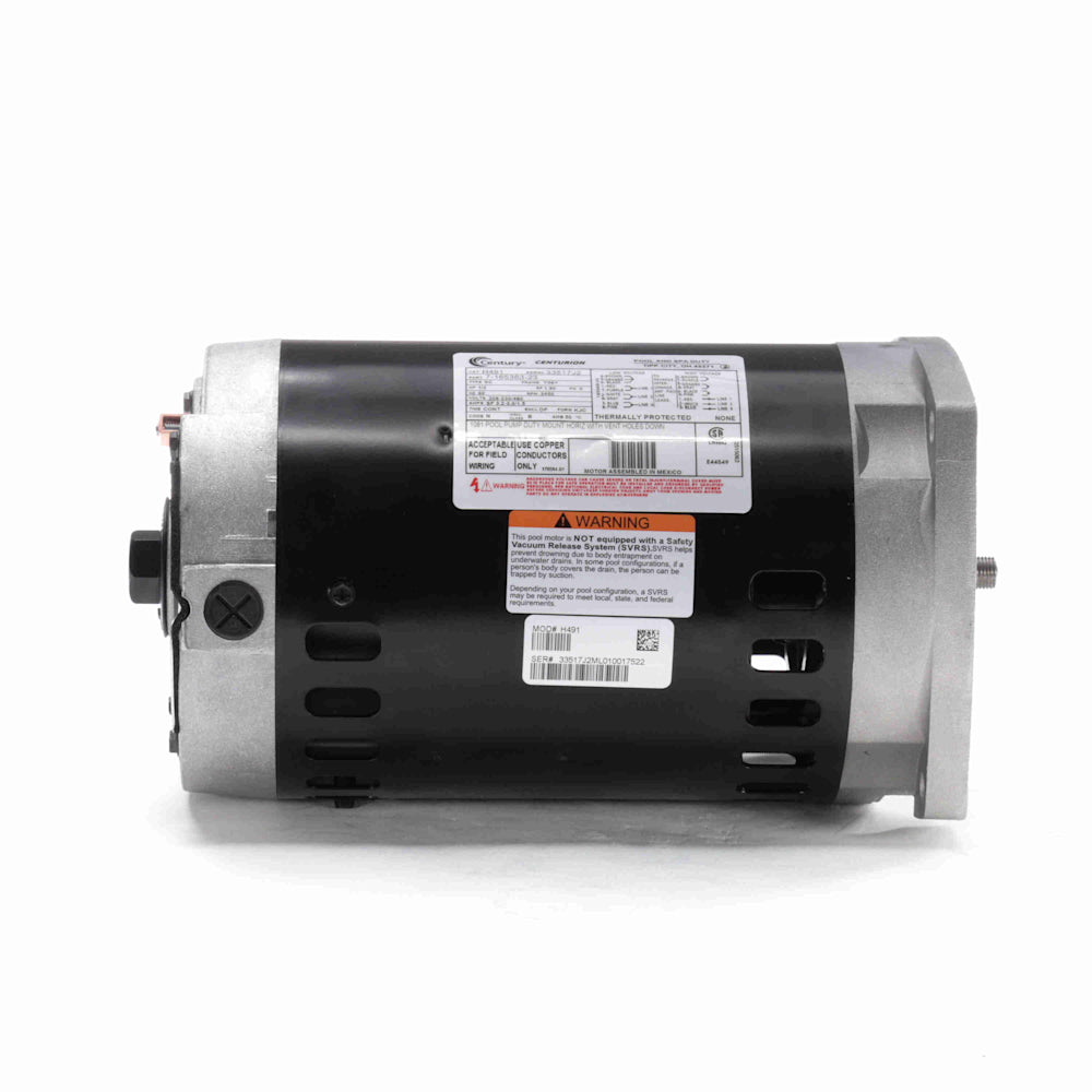 Regal Motor .50 HP 3Ph 208230/460V Sqfl Thrd  56Y | H491 4