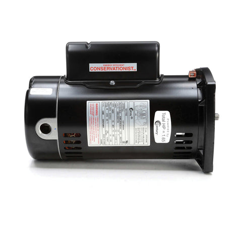 Century Pool Pump Motor 1HP 1-Speed 1 Phase 60Hz 208-230/115V 48Y Frame | QC1102 2
