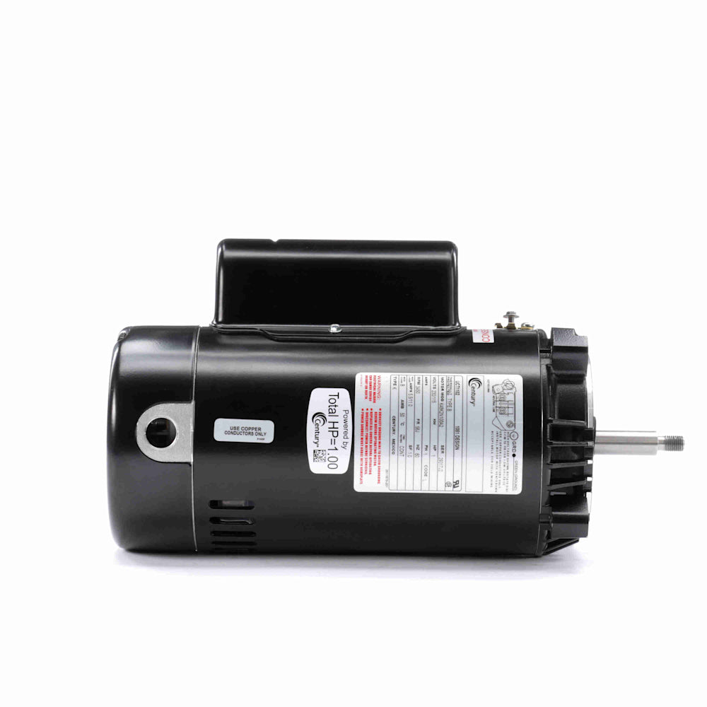 Century Pool Pump Motor 1HP 1-Speed 1 Phase 60Hz 230/115V 56J Frame | UCT1102 4