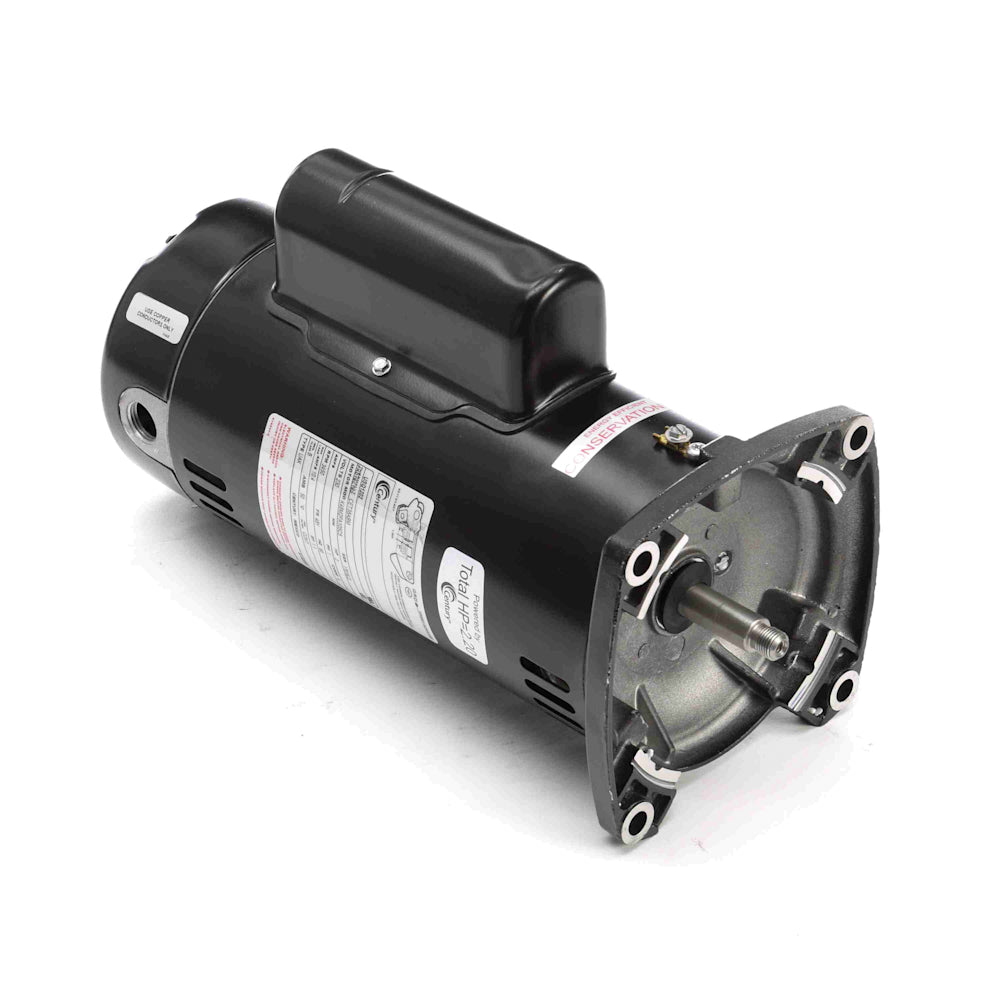 Century Pool Pump Motor, Square Flange, 2HP 48Y | USQ1202 2