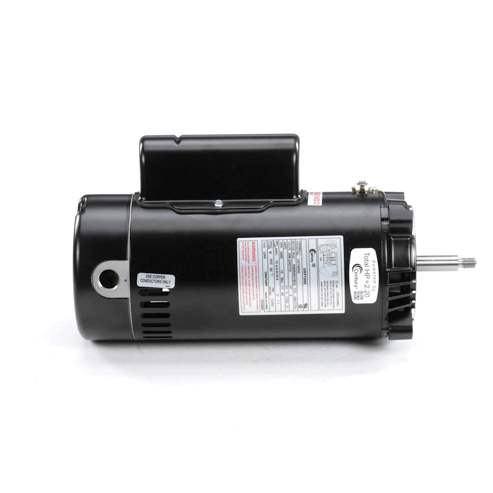 Century Pool Pump Motor, Threaded Shaft, 2HP 56J | UST1202 4