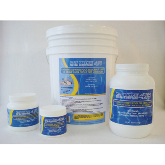 E-Z Patch 4 Fast Setting White Underwater Pool Grout | EZP-142
