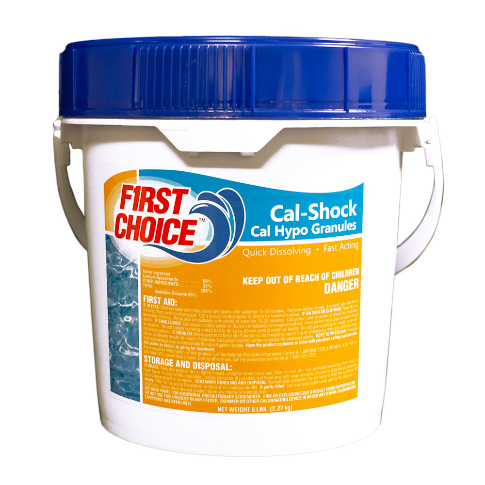 First Choice Cal-Shock 5 lb Pail 8/Case | F022005040FC