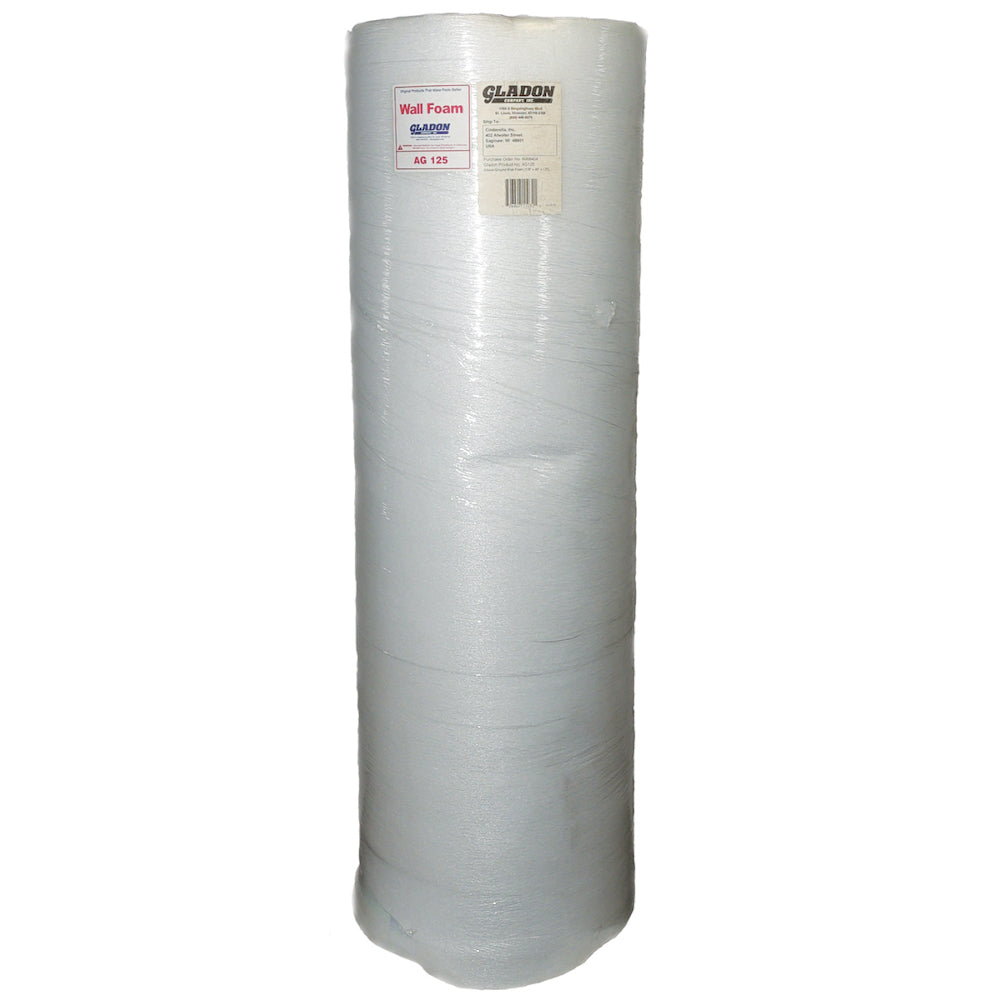 Gladon Waveless Wall Foam 1/8 x 48" x 125' | AG125"
