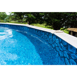 GLI 27' Round Boulder/RiverRock Overlap A/G Liner 48-52 Wall | 05-0027RD-BLD-OL-4852" 2