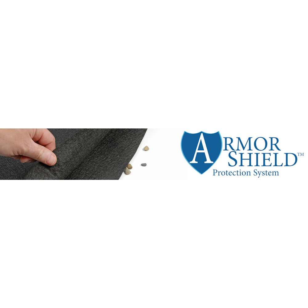 GLI 24' Round Armor Shield Liner Floor Pad | 70-0024RD-BLK-160