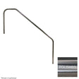 Global Classic 3 Bend 6' Stair Rail Polished .049 | Global-Rl-C49-3Bndsr6-Ss