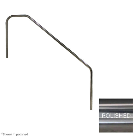 Global Classic 3 Bend 6' Stair Rail Polished .049 | Global-Rl-C49-3Bndsr6-Ss