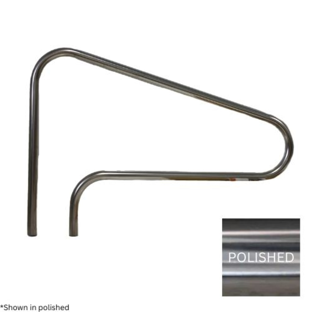 Global Classic 3 Bend Handrail Polished .049 | Global-Rl-C49-3Bnd-Ss