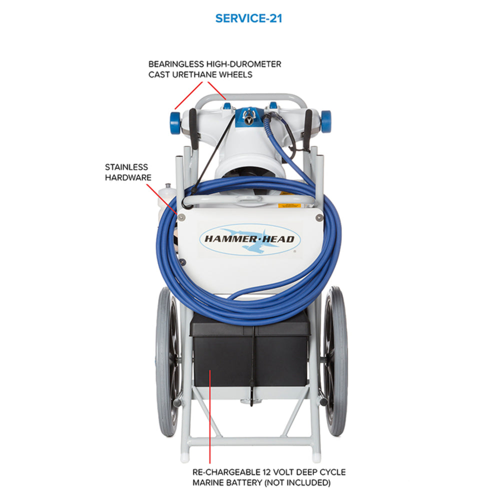 Hammerhead Service Unit Complete w/ 60' Cord | SERVICE-21-60