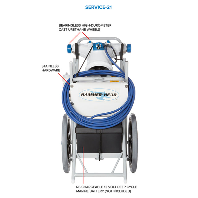 Hammerhead Service Unit Complete w/ 60' Cord | SERVICE-21-60