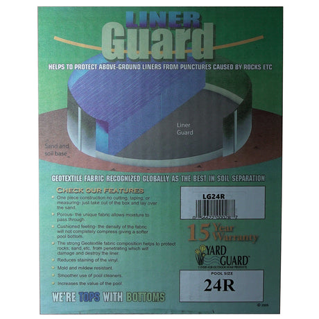 24' Round Premium Floor Padding | LG24R