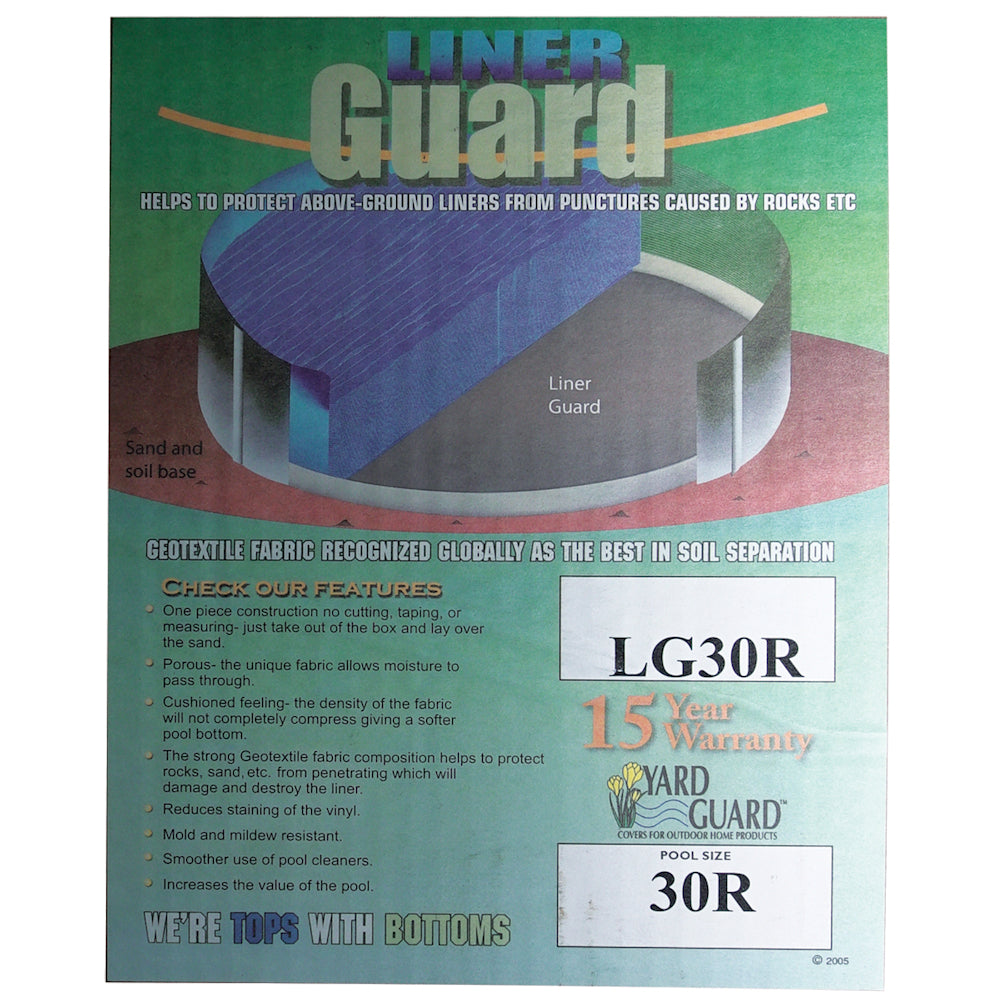 30' Round Premium Floor Padding | LG30R