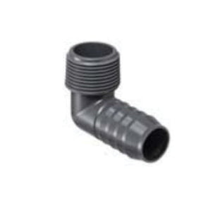Elbow, 1-1/2 x 1-1/2" Insert x MIPT PVC Hex"