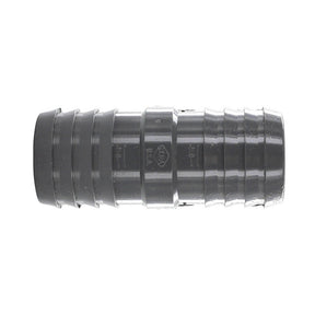 Coupling, 1-1/4 Insert Gray PVC"