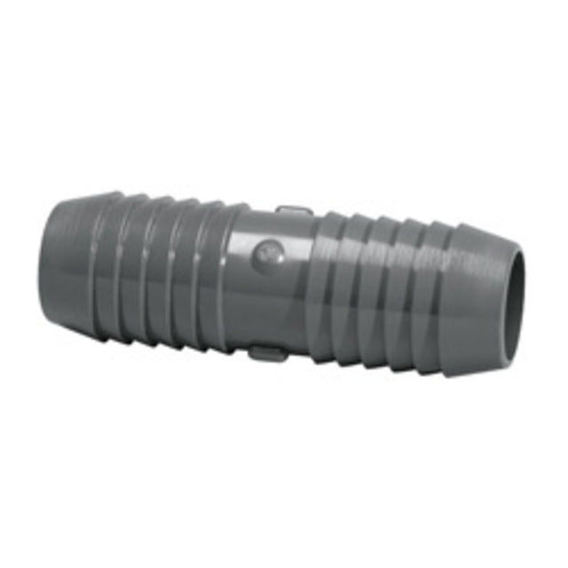 Coupling, 1-1/2 Insert Gray PVC"